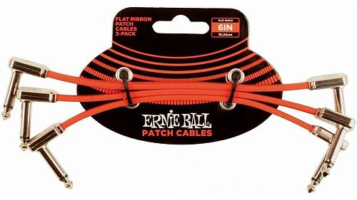 Ernie Ball 6402 Набор из 3-х соединительных кабелей.