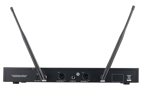 LAudio LS-Q2-2M Беспроводная микрофонная система, 2 ручных передатчика.