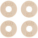 Ernie Ball 5625 Резиновые фиксаторы ремня (стреплоки) 4 шт.-1