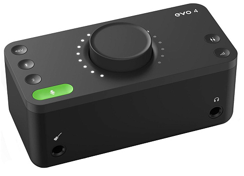 Audient EVO 4 Компактный USB-аудиоинтерфейс с режимом LoopBack.
