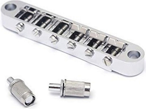Metallor BM-01-CR Бридж Tune-O-Matic, хром.