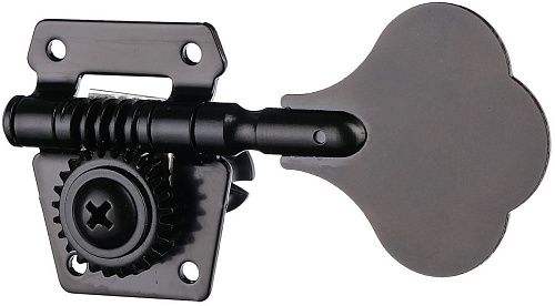Musiclily MX0166BK-2MX0167BK-2 Комплект колков для бас-гитары, 2+2, черные.