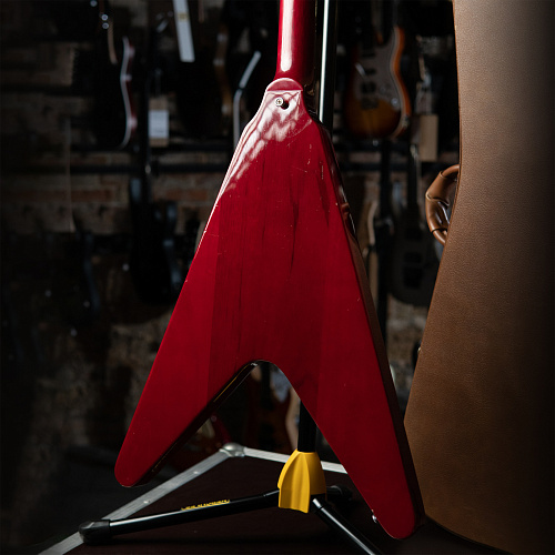 Gibson Flying V '67 Reissue Cherry 1994 USA Электрогитара.