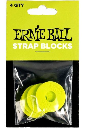Ernie Ball 5622 Резиновые фиксаторы ремня (стреплоки) 4 шт.