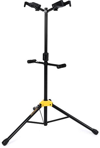 Hercules GS422B Plus Стойка для 2-х гитар с автозахватом.