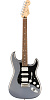 Fender Player Stratocaster HSH PF Silver Электрогитара.-0
