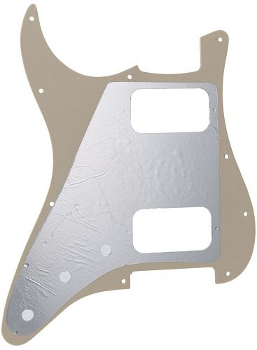 Musiclily MX2248CM Защитная накладка для электрогитары Fender Stratocaster HH, 3 слоя, кремовая.