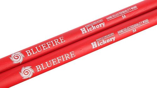 HUN 10104003 Colored Series Bluefire 5A Red Барабанные палочки, красные.