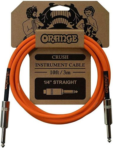 Orange Crush 10ft Straight Инструментальный кабель.