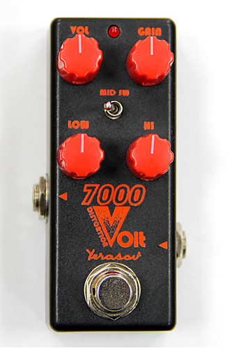 Yerasov 7000-Volt-mini Overdrive Педаль эффектов.
