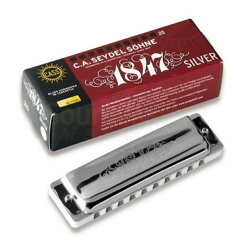Seydel Sohne 16301G 1847  Silver G Губная гармошка.