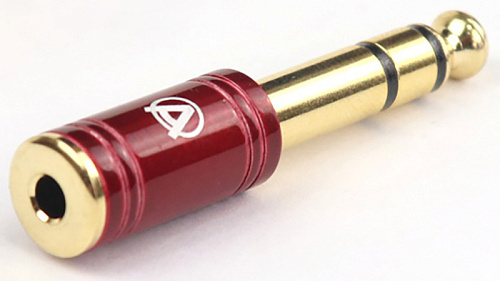 AuraSonics J35J63 Переходник 6,35 мм стерео штекер - 3,5 мм стерео гнездо.