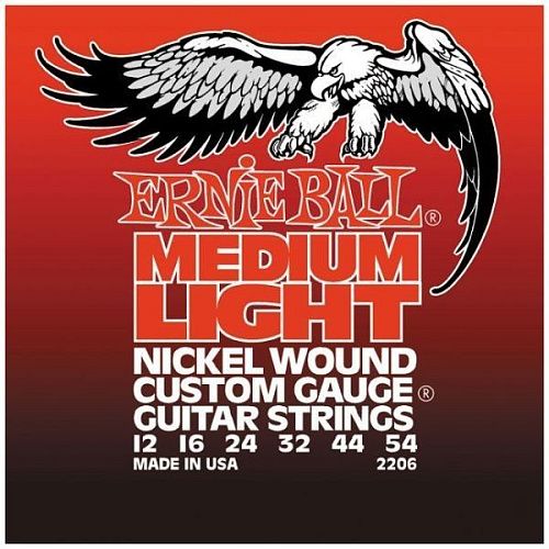 Ernie Ball 2206 (12-54) Комплект струн для электрогитары.