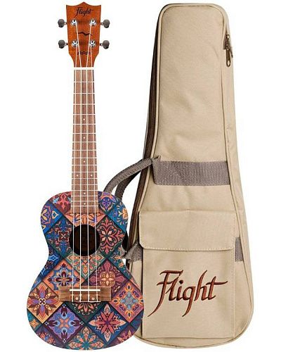 Flight AUC-33 Fusion Укулеле концерт, серия Art.