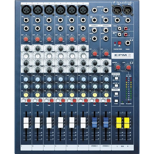 Soundcraft EPM6 Микшерный пульт.