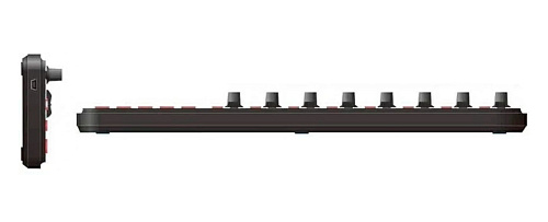 Korg NanoKontrol2-BK Портативный USB-MIDI-контроллер.