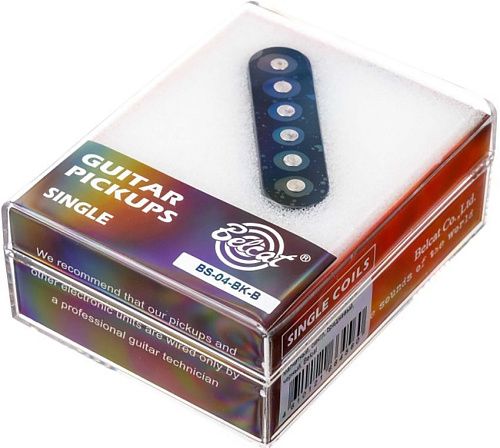 Belcat BS-04Bridge-BK Звукосниматель магнитный, сингл, бриджевый, черный.