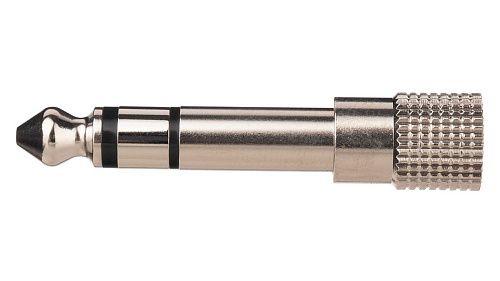 Soundking CC309-1 Переходник 6,35 мм стерео штекер - 3,5 мм стерео гнездо.