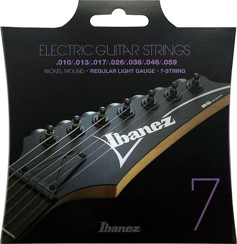Ibanez IEGS71 (10-59) Комплект струн для 7-ми струнной электрогитары.