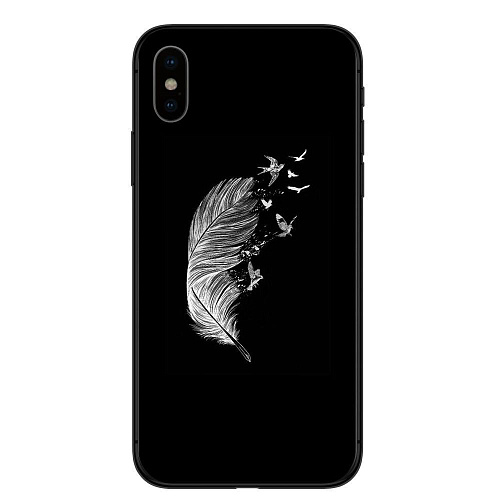 Чехол для смартфона iPhone 7plus/8plus. Перо.