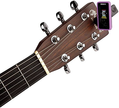 Planet Waves PW-CT-17PR Eclipse Тюнер на прищепке, фиолетовый.